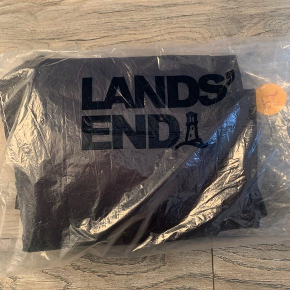 NWT LANDS' END MEN'S BIG BASIC WORK DRESS PANTS TRUE NAVY 50X29 - Picture 9 of 9